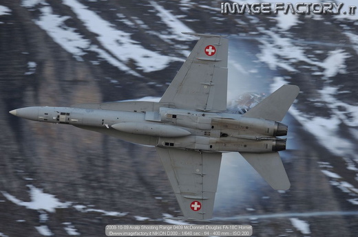 2008-10-09 Axalp Shooting Range 0409 McDonnell Douglas FA-18C Hornet